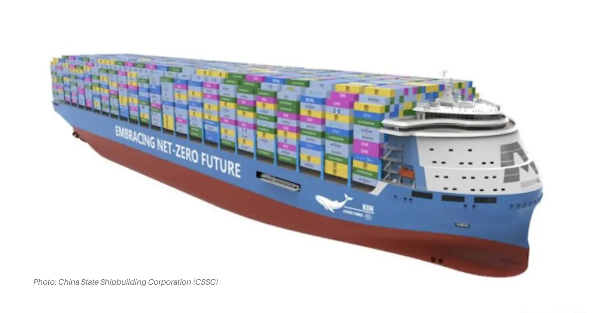 Maritime innovation: the world's largest nuclear-powered container ship